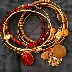 BUNDLE OF 12 Alex and Ani bracelets